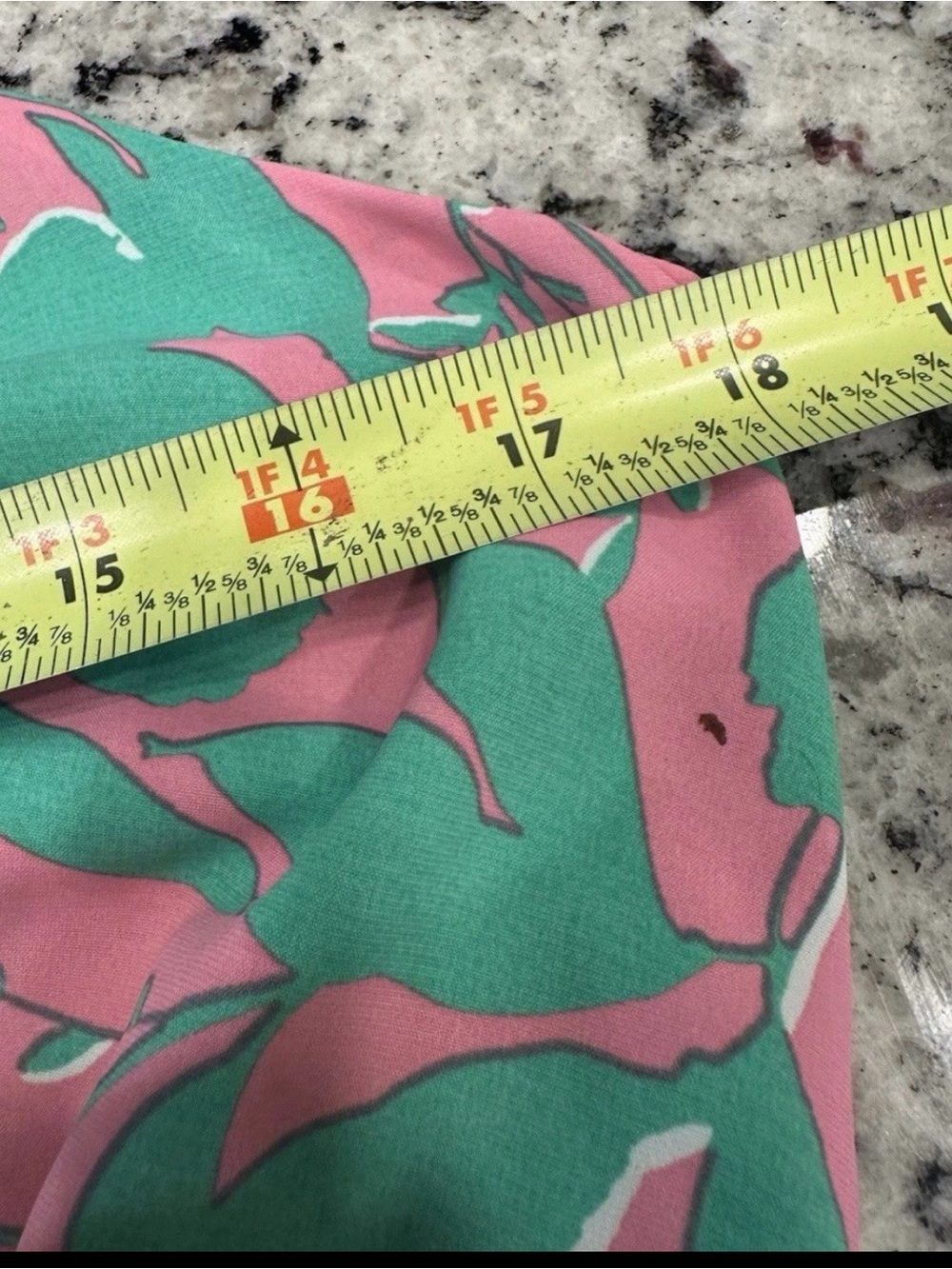 Meet Me in Santorini Green Pink Floral Halter Ruffle Lined Maxi Dress XS - Picture 5 of 8